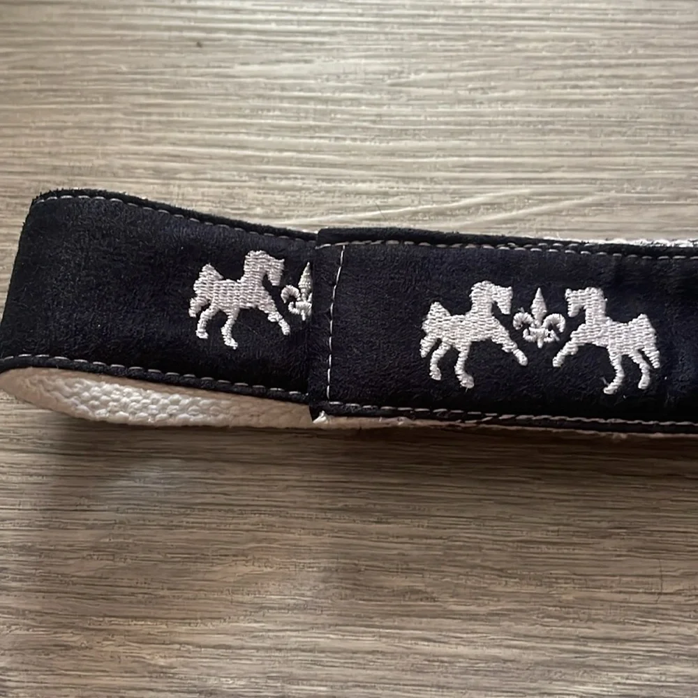 Equine‎ Couture Fabric Belt Size M